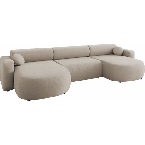 Canapé d'angle Comfivo Corus I, Velo 623, Disponible, 354x150x70cm, 0 (1/5)