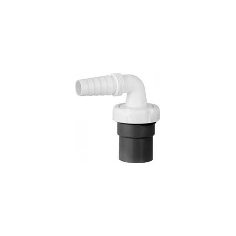 Prise pour appareil robuste 90º 1 1/2 - 40, installation facile - PRISE