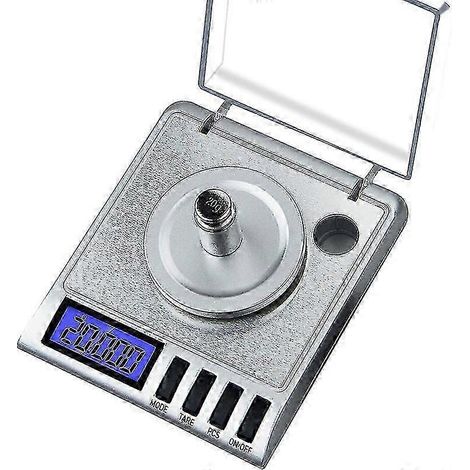 Balance numérique intelligente de haute précision Smart Weigh Gem20 (20 x 0,001 g). Idéale pour peser les pierres précieuses, les bijoux et autres objets de valeur. (1/4)