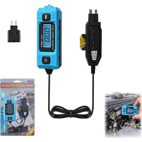 Testeur de fusibles et relais automobiles portable 20A 48V haute précision 001A1999A affichage LED et éclairage frontal (1/5)