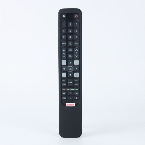 Telecomando sostitutivo TCL RC802N – Compatibile con Smart TV Thomson – Richiede 2 batterie AA – Materiale: silicone – Dimensioni: 230x45x15mm (1/4)