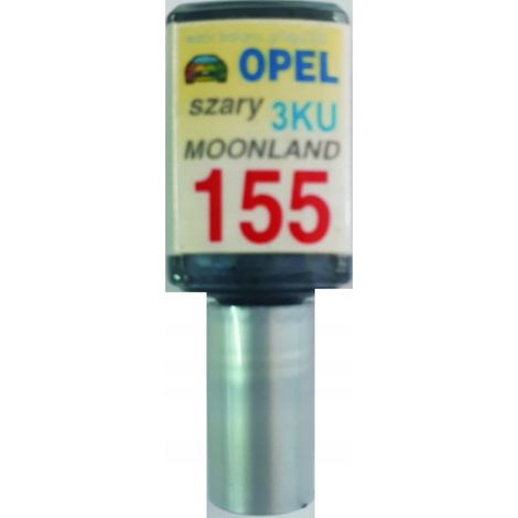 Reparación de arañazos en la pintura del coche Opel gris Moonland 155, 10 ml Arasystem (1/5)