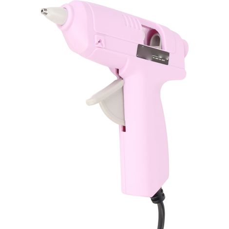Pistolet à colle thermofusible, basse température, usage domestique par les élèves de maternelle, pistolet à colle 7 mm 20 W, norme européenne. (1/5)