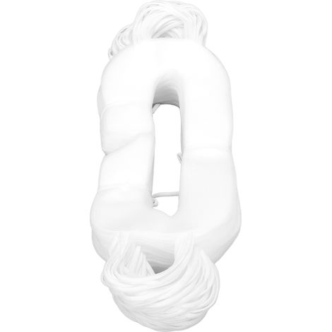 Packung mit 100 universellen weißen Einweg-VR-Masken aus Vliesstoff, hygienische Augenschutzmasken für Oculus Quest 2 (kleine Größe, Bajonettverschluss). (1/5)