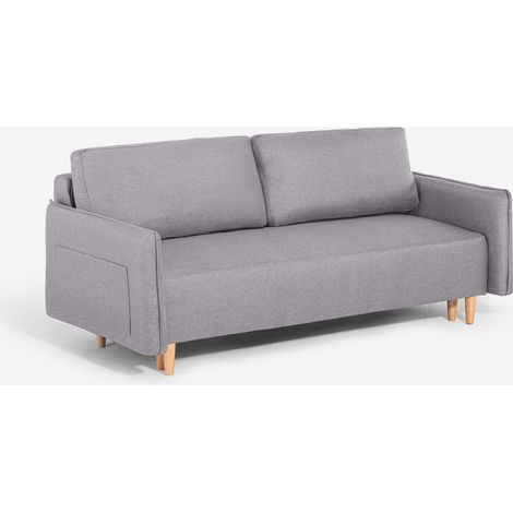 Schlafsofa 2-Sitzer im skandinavischen Stil mit verstellbarer Rückenlehne Chara