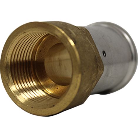 Raccord multicouche à sertir BE droit femelle 1" (26/34) - Ø32 X 3,0 - Henco (1/4)