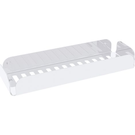 Lineabeta - Mensola doccia L.30 H.4 cm Filo bianco in acciaio (1/2)