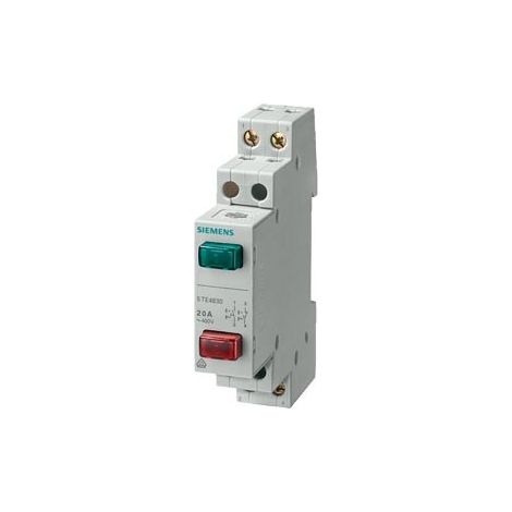 Pulsante 2 Tasti 1Na+1Nc 20A 400Vca 1Um ( SIEMENS cod. 5TE4830 )