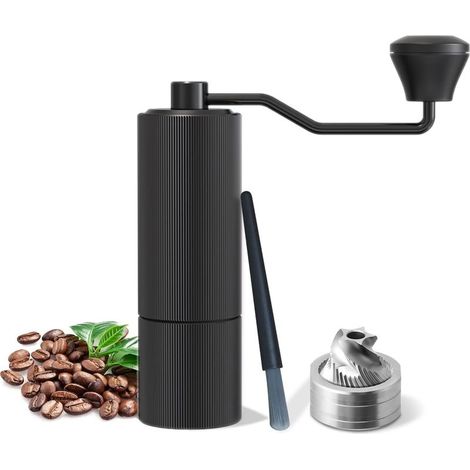 Moulin à Café Manuel, Mouture réglable, Coffee Grinder en Acier Inoxydable,Moulin manuel café Portable (1/5)