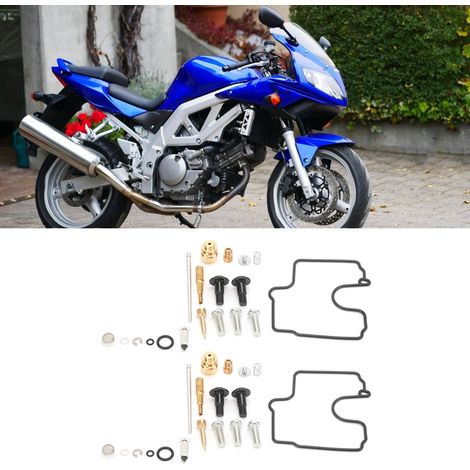 2 Kits de Réparation Carburateur pour Suzuki SV650/SV650S 1999-2002, Ensemble de Révision et Restauration Carburateur (1/5)