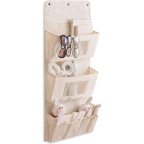 Organizzatore portaoggetti da appendere alla porta, organizer da parete multifunzionale per camera da letto, cucina e bagno. (1/5)