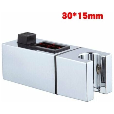 Support de douche tige de douche siège élévateur siège fixe accessoires de douche accessoires de salle de bain support de douche (tube carré 30 15mm (1/5)