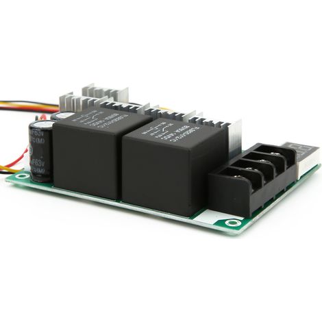 Drehzahlregler für Gleichstrom-Bürstenmotoren mit Vorwärts-/Rückwärtsschalter und einstellbarem Potentiometer, 40 A (ohne Gehäuse) (1/5)