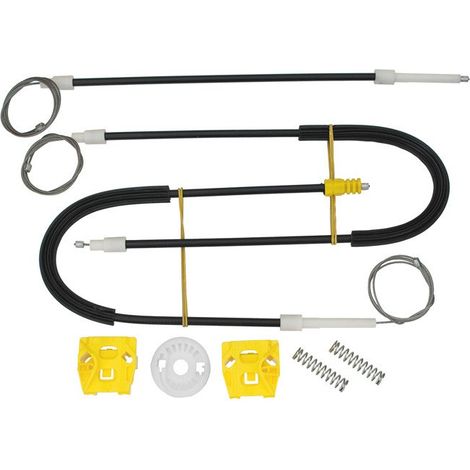 Kit di riparazione alzacristallo anteriore sinistro Peugeot 607 99-10 (1/5)