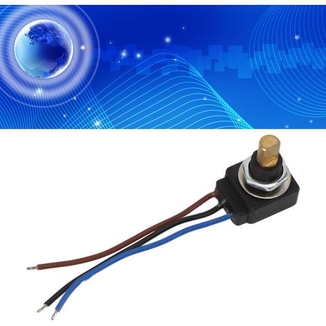 Potentiomètre rotatif longue durée RP10 avec bouton et résistance réglable dédiée (1/5)