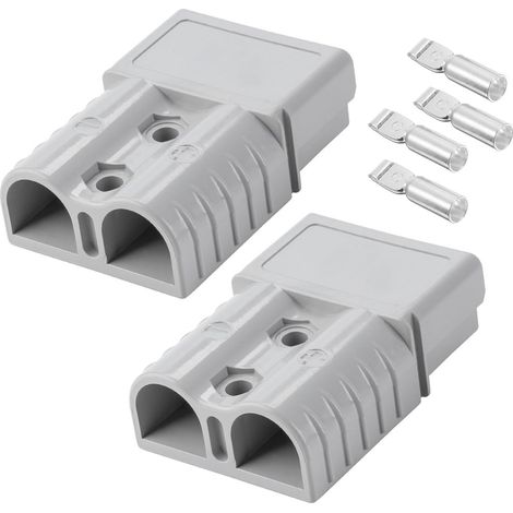 x Car Battery Terminal Connectors, 120A 600V Quick Battery Connector Socket, Car Quick Battery Lug, for Motorhome, Caravan and Large Electric Machines (1/5)