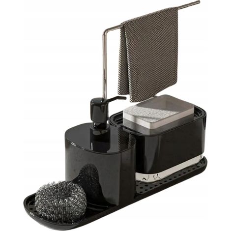Küchenorganizer-Set, Geschirrspüler, Seifenspender mit Pumpe (1/5)
