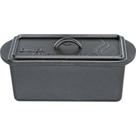 Molde de hierro fundido para hornear, 28 x 12 x 10,5 cm, 3,0 l / Kuchenprofi (1/5)