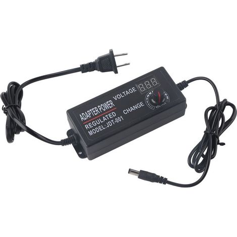 Adaptateur Secteur Réglable - 4-24 V - 1,5 A - Pour Appareils Électroniques - 1 Pièce (1/5)