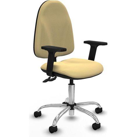 Piqueras y Crespo B2D05RN Bürostuhl creme verstellbar