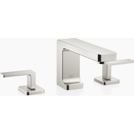 Dornbracht LULU Mélangeur de lavabo à trois trous avec rosaces (1/5)