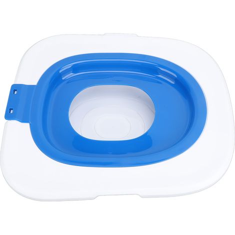 Système d'apprentissage de la propreté pour chat à double couche, réutilisable, pour toilettes à la turque. (1/5)