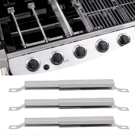 Brûleurs de rechange pour barbecue, outils pour barbecue, tube de liaison en acier inoxydable pour gril à gaz (1/4)