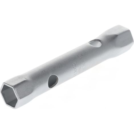 Clé à tube 26 R SW 25x28mm L.195mm, diamètre de perçage 16,5mm, chromée