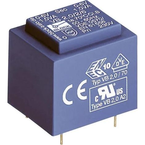 Block VB 0,35/1/12 Transformador 1 x 230 V a 12 V CA