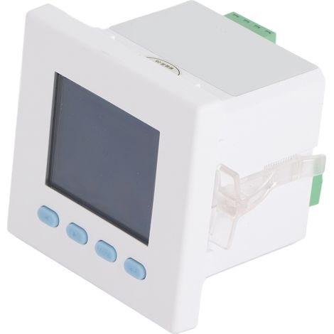 Compteur de tension et de courant triphasé avec écran LCD, ampèremètre et voltmètre, compteur électrique intelligent, entrée AC220V.