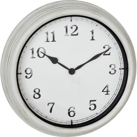 TFA Dostmann 60.3067.02 Quarz Outdooruhr 38 mm x 63 mm Weiß spritzwassergeschützt, Großes Display (1/4)