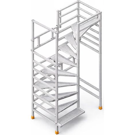 Scala per cantiere 1 piano - Altezza raggiungibile 2.30 a 2.60m - 858000