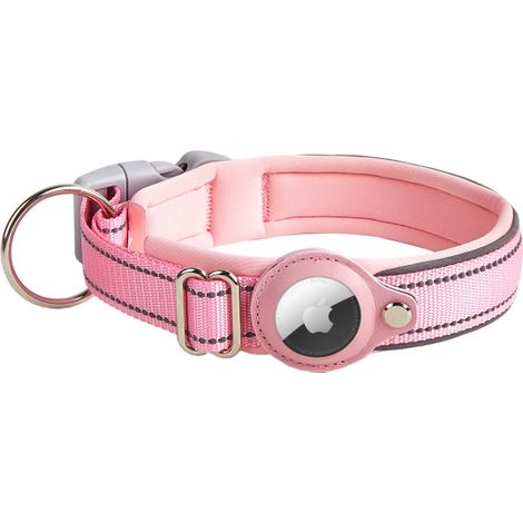 Collier de géolocalisation Spot pour animaux de compagnie, collier de suivi pour chien avec étiquette aérienne, collier anti-perte, collier en corde pour chien, collier pêche S (1/5)