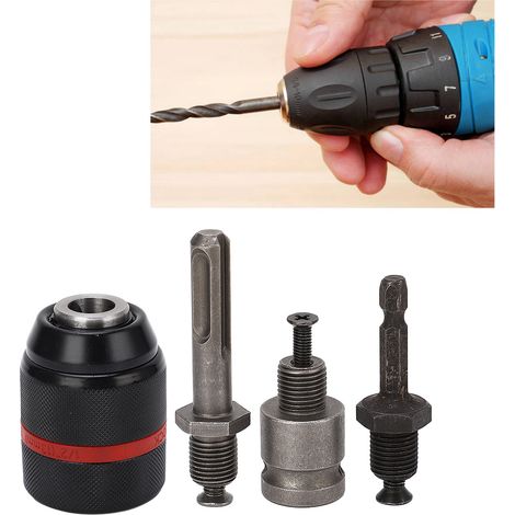 1/2"-Selbstspannbohrfutter-Set – Zylinderfutter (1/5)