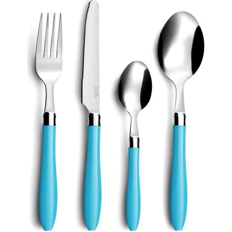 Amefa Reglisse posate, acciaio inox, 16 Pezzi 8x6x27 cm Turchesee (1/2)