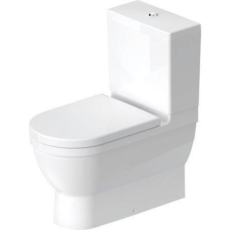 WC à chasse d'eau profonde DU Stand-Kat Kombi Starck 3 705 mm, pour SPK, sortie Vario, blanc, HYG