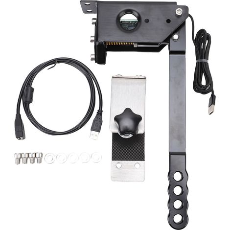 Sensore freno a mano a effetto Hall USB a 64 bit, simulazione lineare per giochi di corse Windows, compatibile con Logitech G27, G29, G920, G923, T500 e T300.