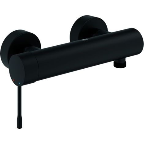 GROHE Miscelatore monocomando doccia Essence 252521 montaggio a parete intrinsecamente sicuro phantom black, 25252KF1