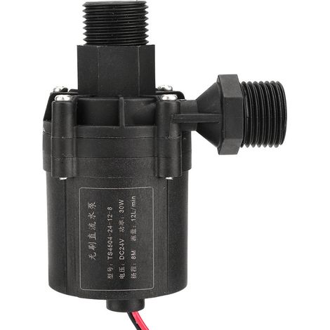 Pompe de remplissage automatique pour distributeur d'eau 24 V à filetage à 90 degrés, sans balais, à courant continu (1/5)
