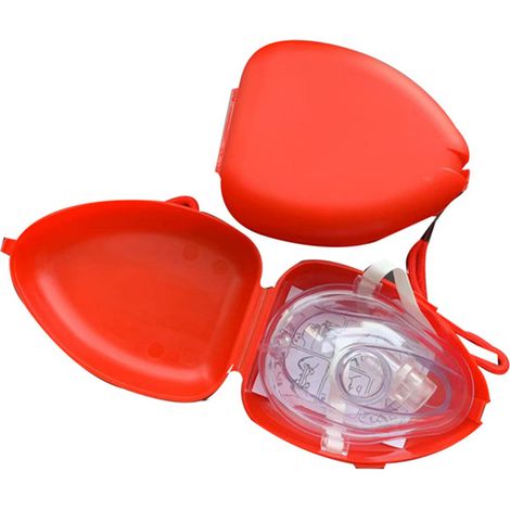 Ortviai Masque de Réanimation Portable avec Valve Unidirectionnelle et Filtre pour Formation Médicale et Secourisme (1/3)