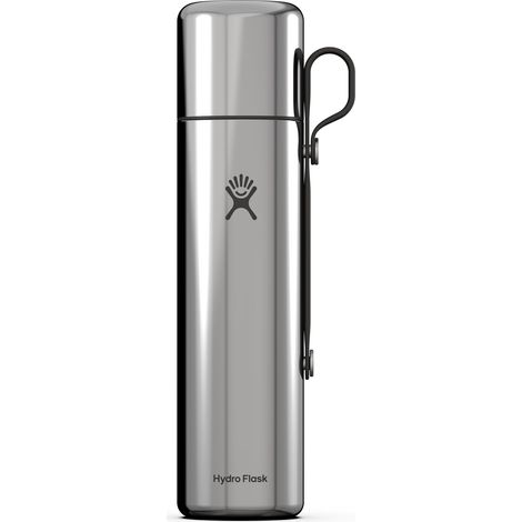Hydro Flask – Insulated Hot Flask And Cup 1,022 ml (36 oz) – Design Ermetico All-in-One – Mantiene le Bevande Calde per 30 Ore & Fredde per 30 Ore – Stainless (1/4)