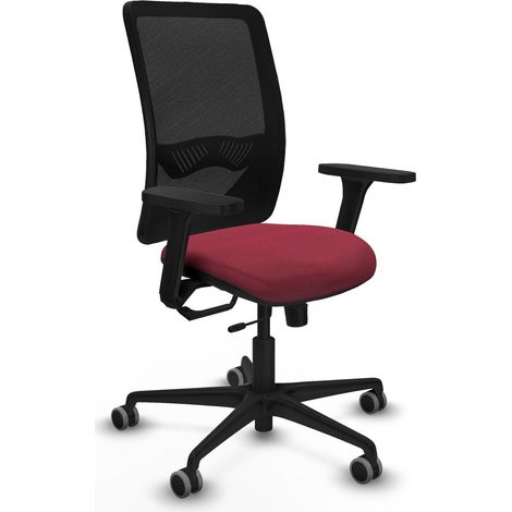 Silla de oficina piqueras y crespo Zulema negro reposabrazos ajustables (1/2)