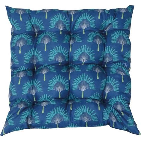 Asiento de silla futón cuadrado Jakarta Marine - Delumi
