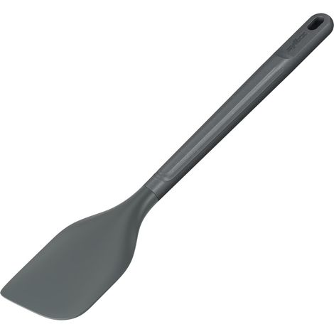 Zyliss Spatola Cucina Grande in Paglia di Grano/Silicone Resistente, Spatola per Cucinare e Mescolare con Silicone Resistente al Calore, Grigio Beluga, 31 cm x 6 cm, Lavabile in lavastoviglie (1/5)