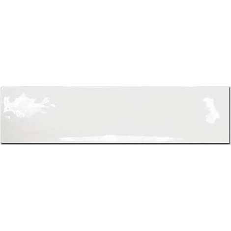 Carrelage mur effet zellige blanc 7,5x30 cm MASIA BLANCO (vendu par boite de 1m2) (1/4)