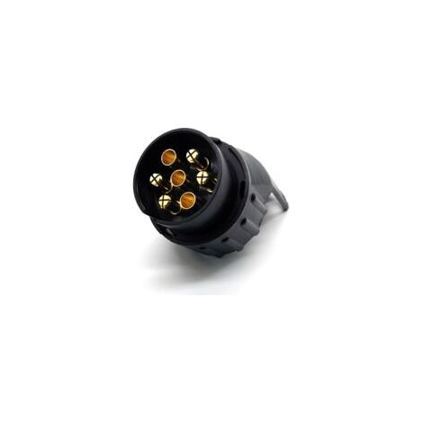 Il s'agit d'un adaptateur de prise de remorque monobloc pour Lntyq, un adaptateur de prise de remorque 7 broches vers 13 broches, un adaptateur de remorque étanche et un accessoire universel pour remo (1/2)