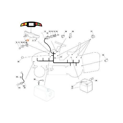 PLACA ELECTRÓNICA ORIGINAL EMAK G382722434E1