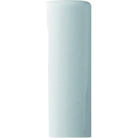 Cache Contemporain aluminium pour fiche EXACTA blanc (RAL 9016) 16 mm - OTLAV