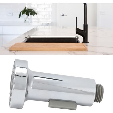 Buse de robinet extractible G1/2 po, réglable et lavable, accessoire pour robinet de cuisine (1/5)