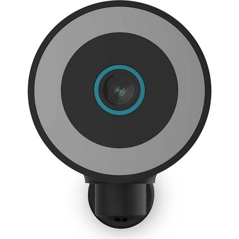 Cámara exterior SmartLife  Wi-Fi  Foco  4K / 3840x2160  IP65  Almacenamiento en la nube (opcional) / microSD (no incluida) / Onvif  5 V CC  Con sensor de movimiento  Visión nocturna  Negra